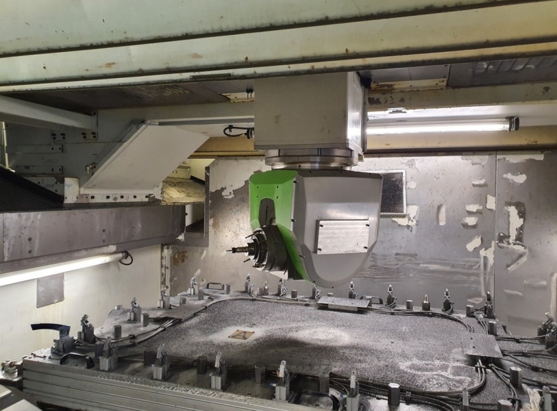 Used Zimmermann FZ33c I CNC Gantry Type Plano Mill I 2013