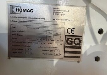 Used Homag Optimat KDF 230 AT I Edgebanding I 2017