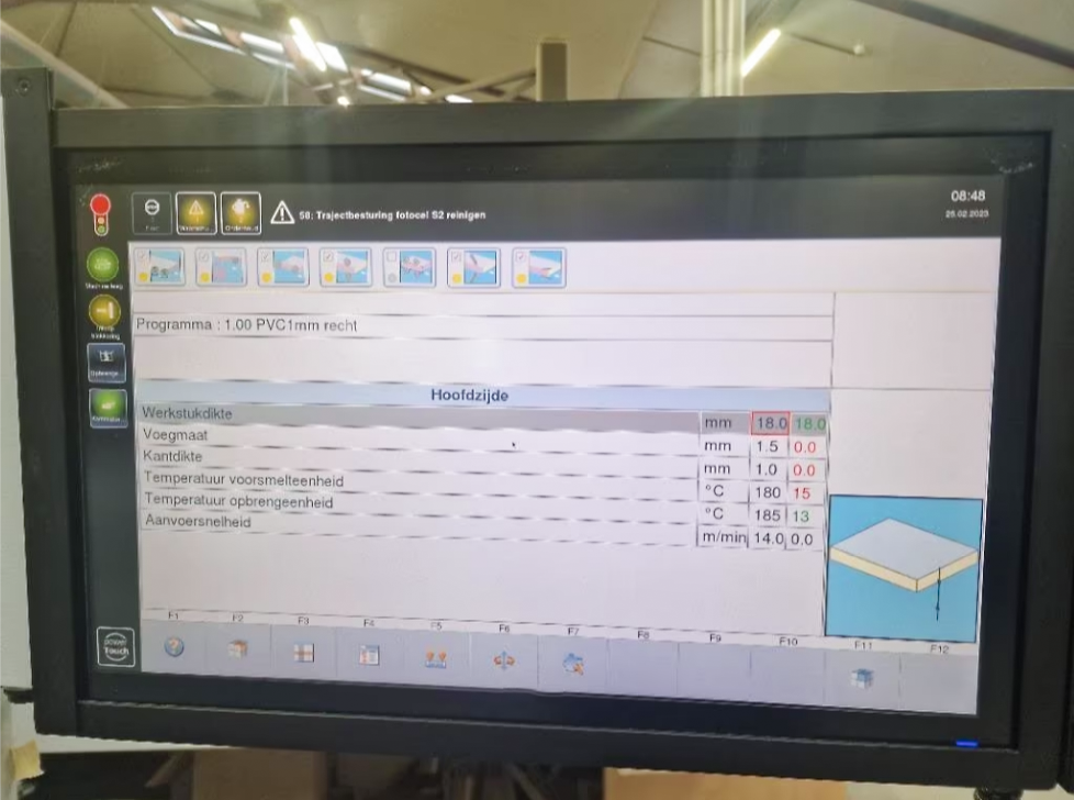 Used Brandt Highflex 1440 - Edgebanding - 2016