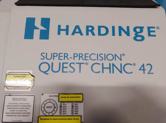 Used Hardinge Quest CHNC 42 I CNC Lathe I 2012