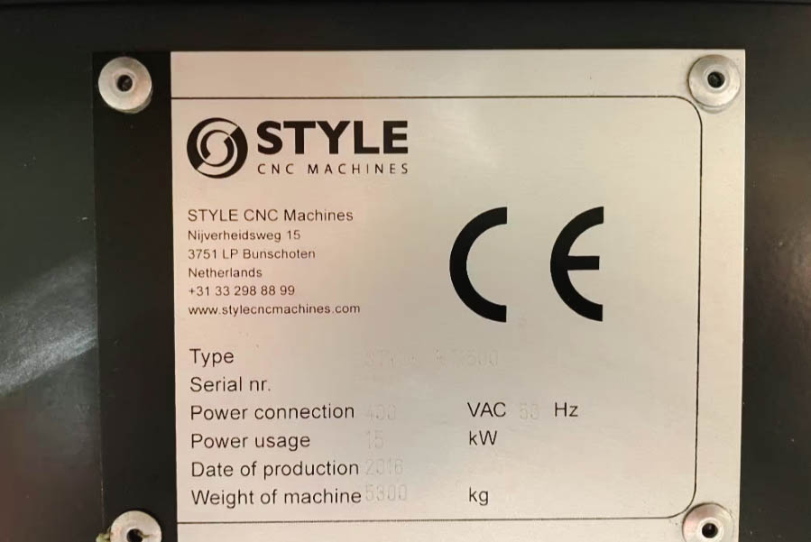 Gebruikt Style BT 1500 E I CNC Frezen I 2016