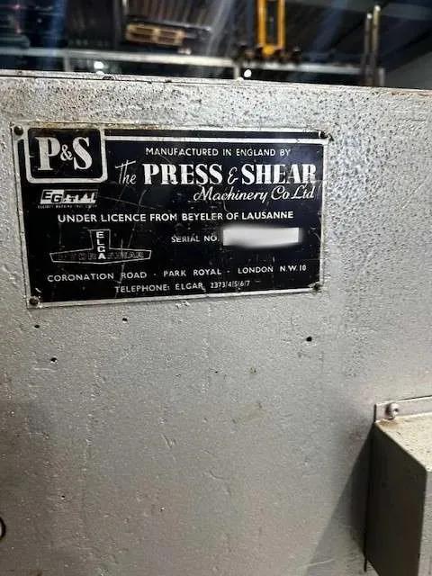 Gebruikt P&S (11) 2500x8 mm I Snijmachine