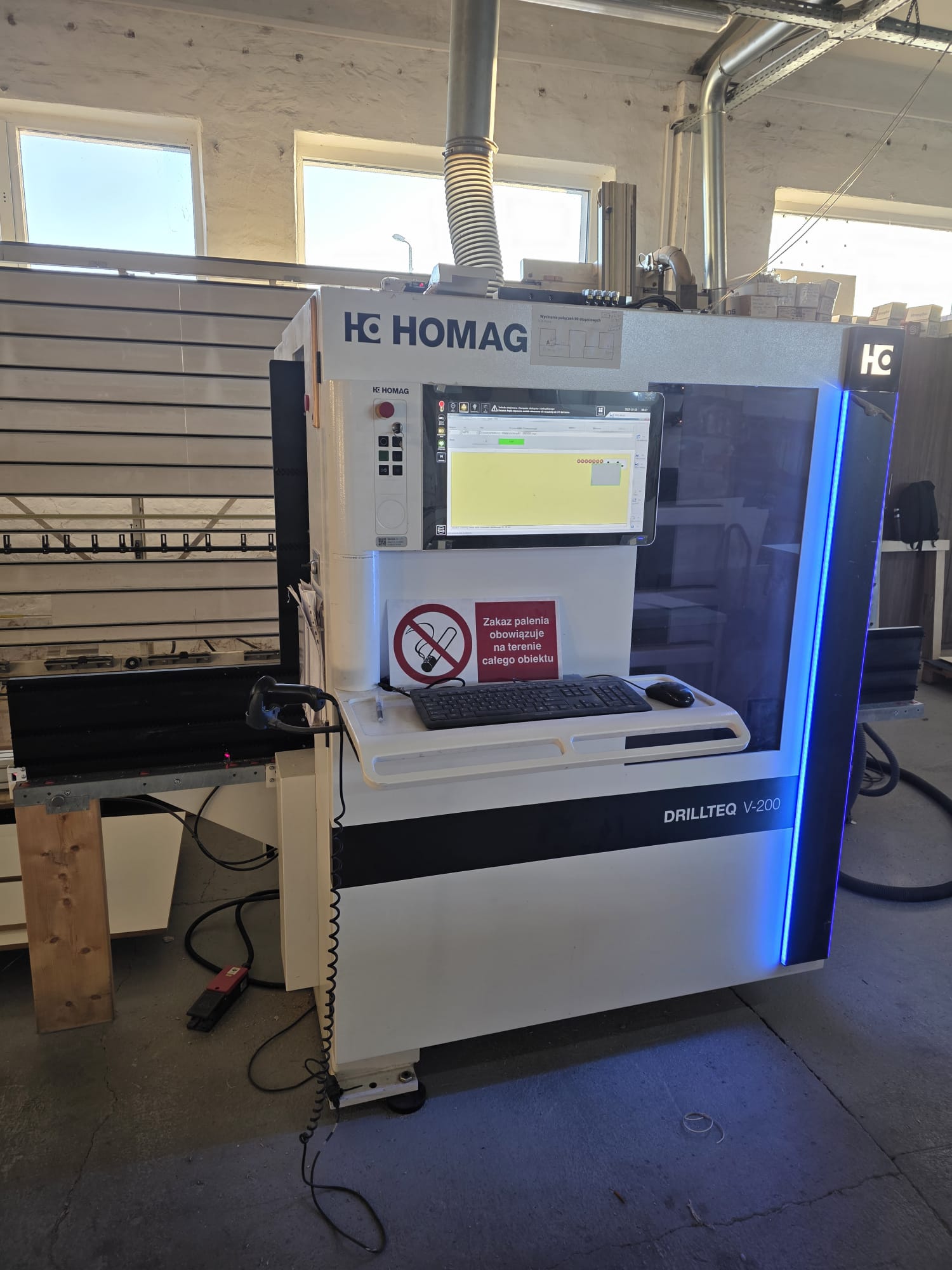 Used Homag Drillteq V-200 I CNC Drilling I 2018