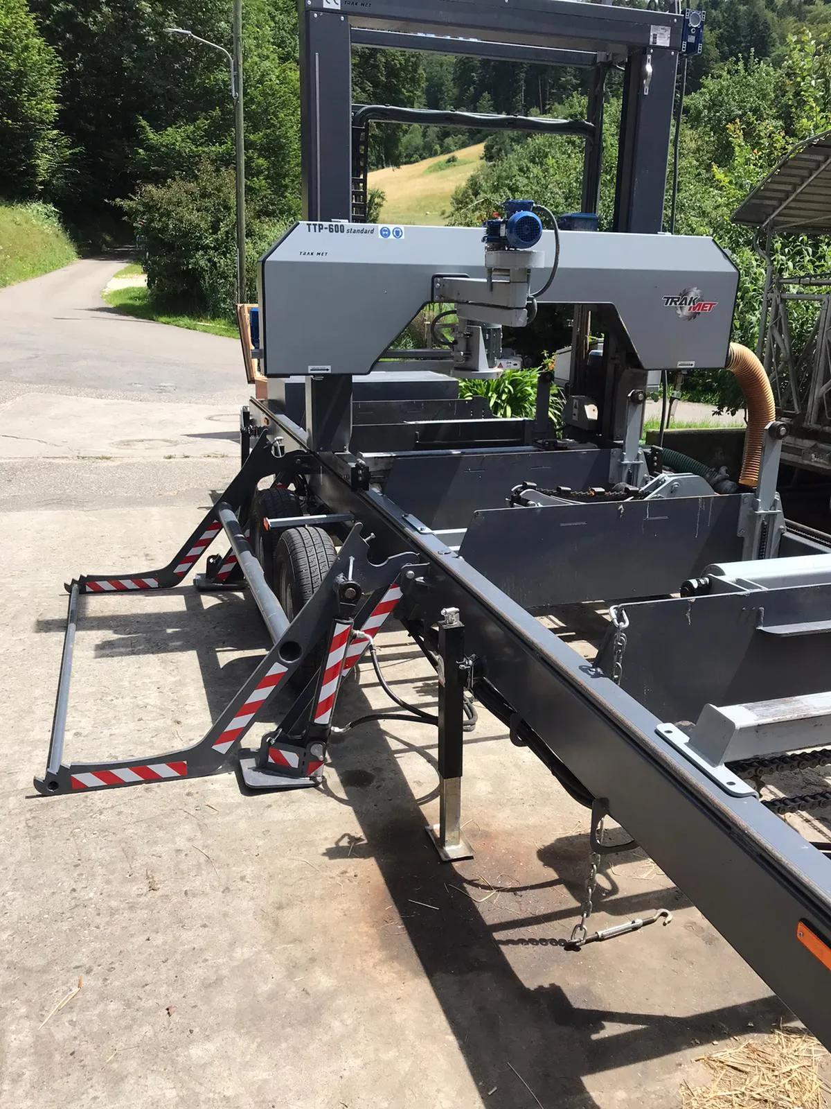 Usado Aserradero móvil Trak-Met TTP-600 I 2023