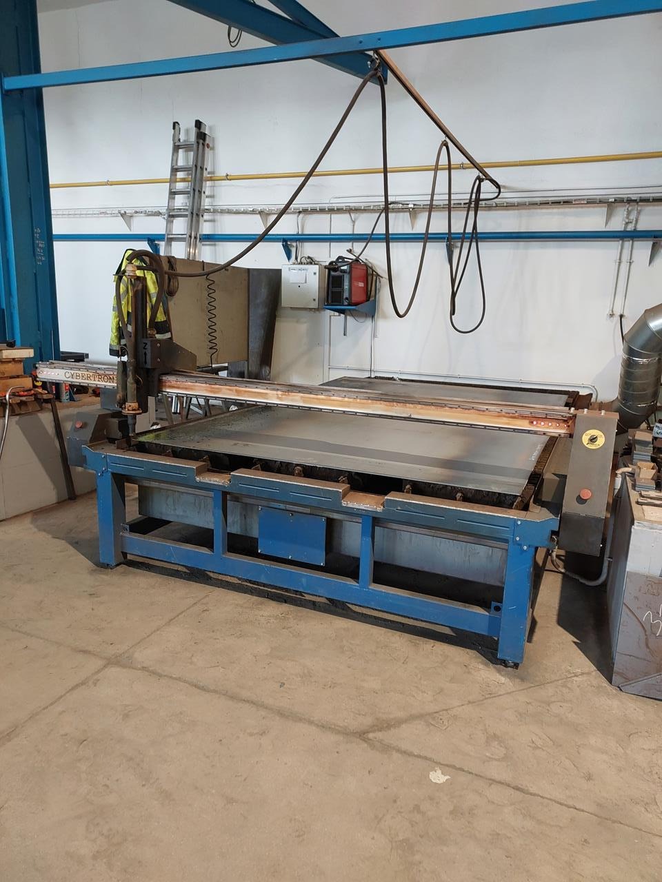 Used Cybertronic 2100x4000 I Plasma Cutting I 2020