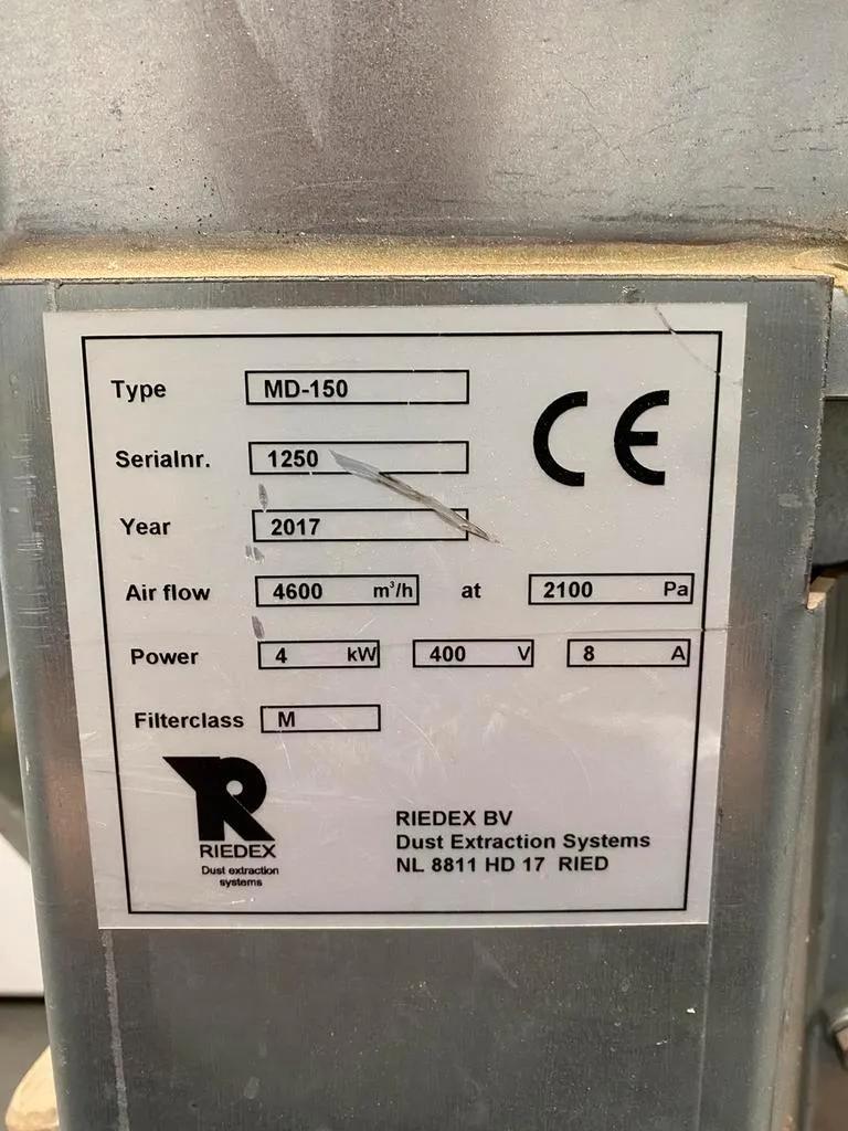 Gebruikt Riedex MD-150 I Extractie-eenheid