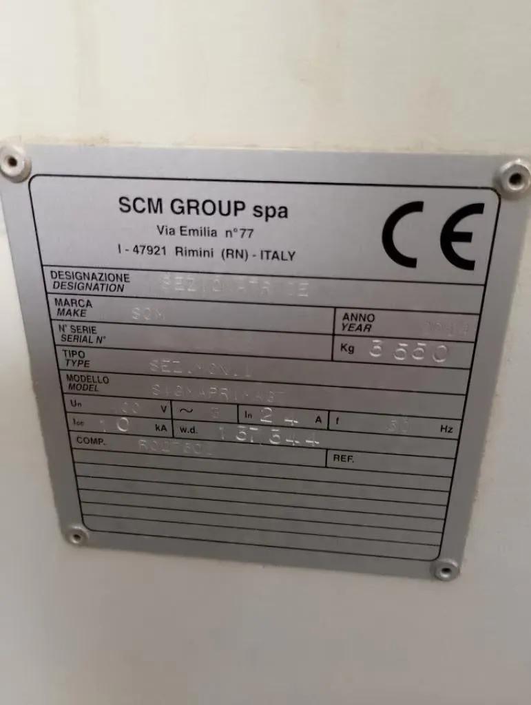 Usado Sierra de viga SCM Sigma Prima I 2014