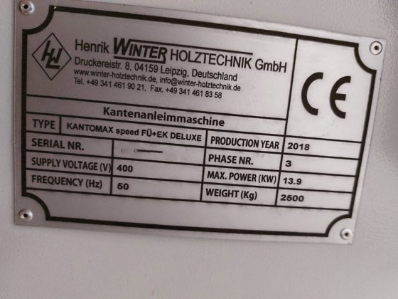 Gebruikt Winter Kantomax Speed Fü-Deluxe - Kantenband - 2018