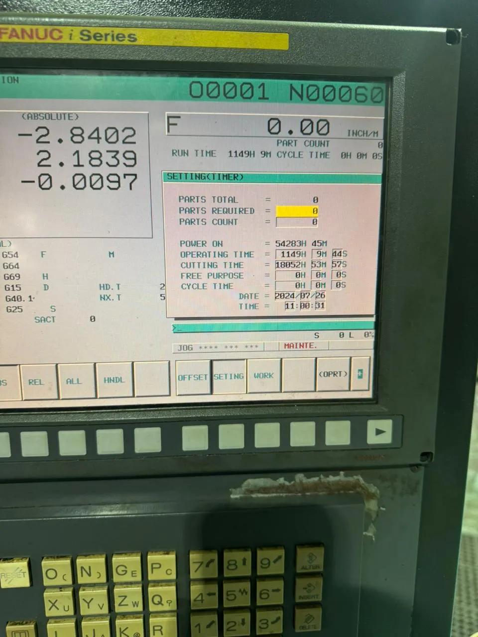Gebruikt Doosan DNM 400 I Verticaal bewerkingscentrum
