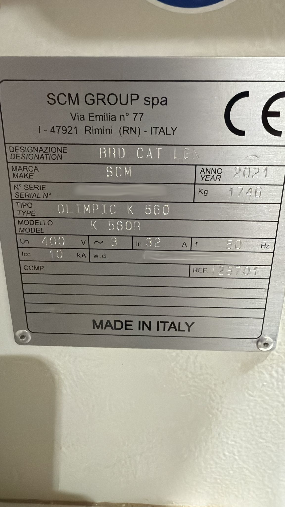 Used SCM Olimpic K 560 I Edgebanding I 2021