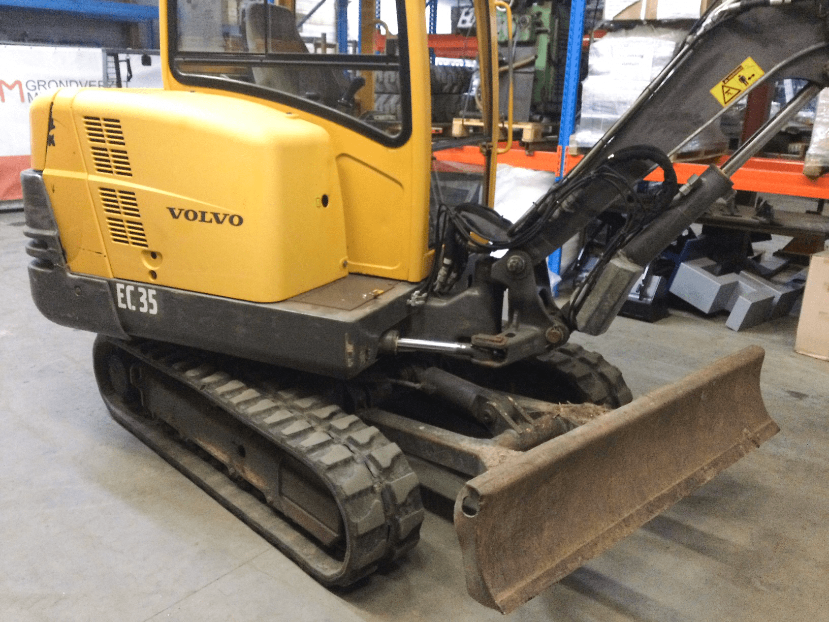 Gebruikt Volvo EC35 - Mini Graafmachine - 2002