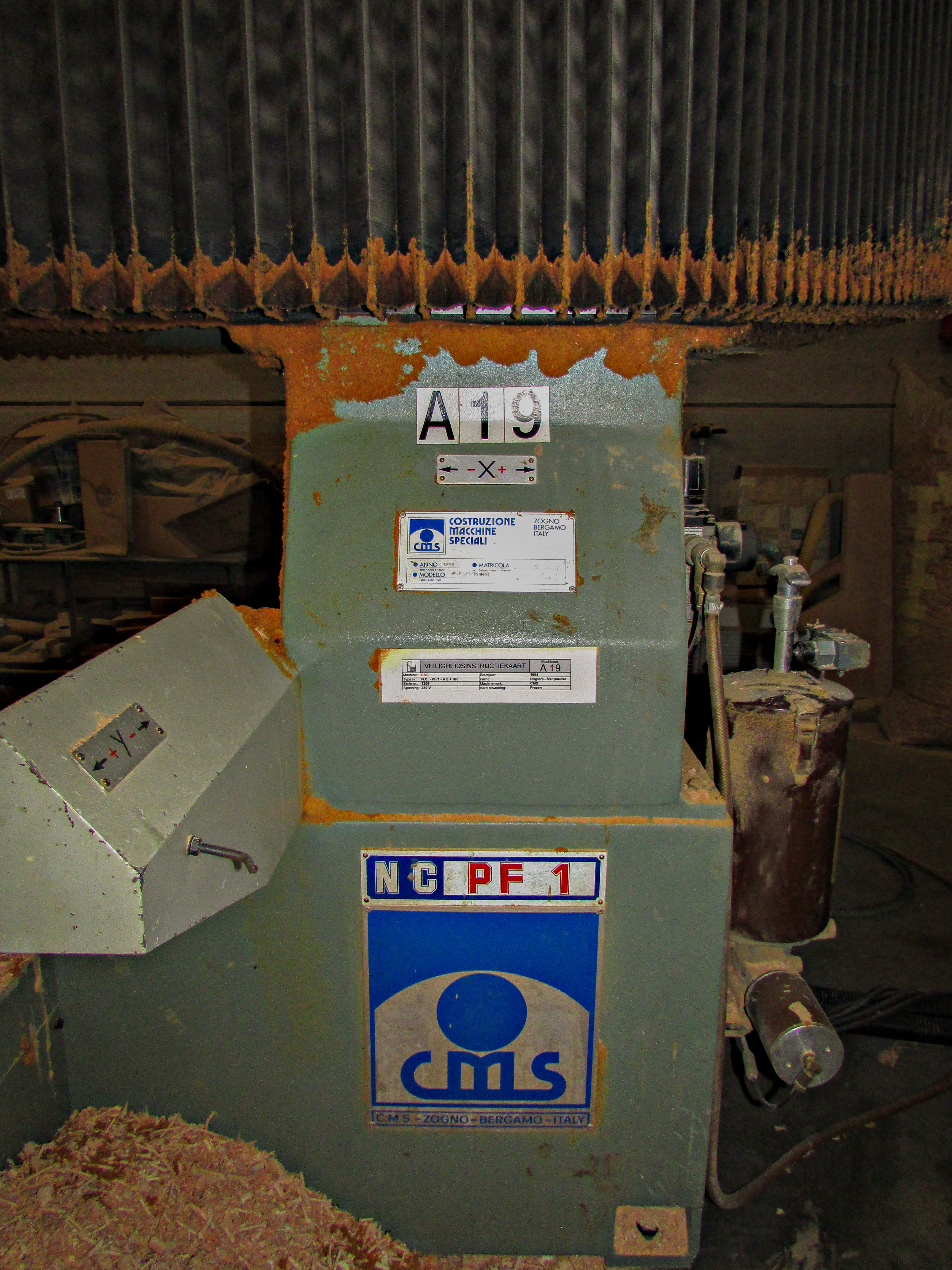 Gebruikt CMS PF 1-R8 - CNC Bewerkingscentrum - 1994