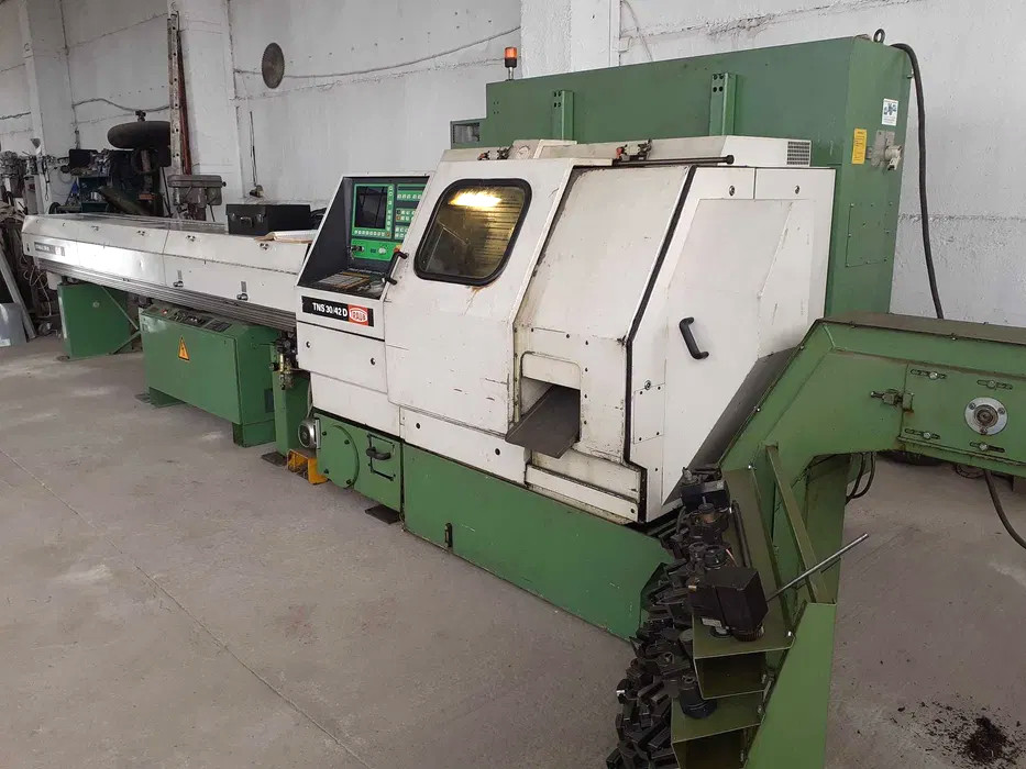 Used Traub TNS 30/42D I CNC Lathe