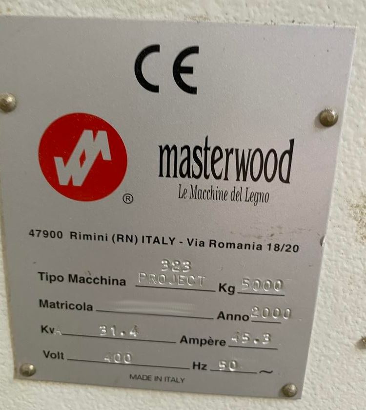 Used Masterwood Project 323L I CNC Machining Center I 2000