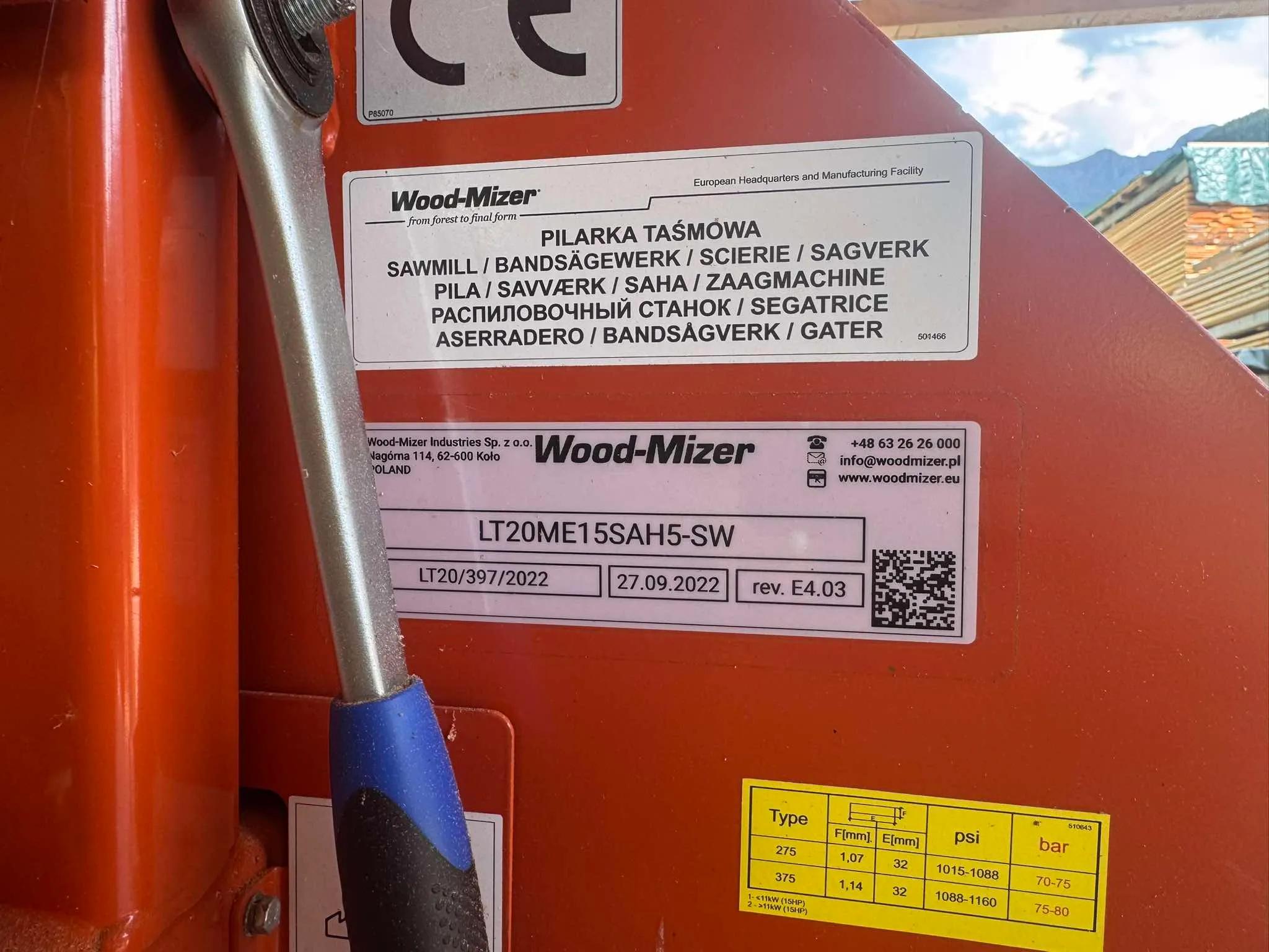 Used Woodmizer LT20 I Mobile Sawmill