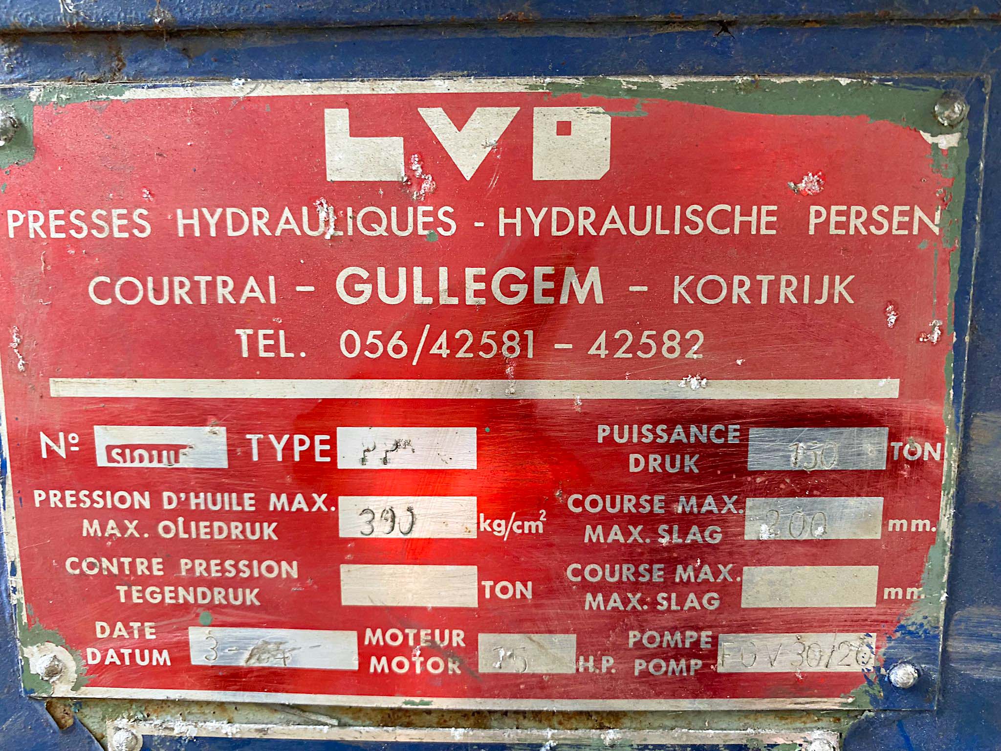 Gebruikt LVD 3500 x 150 T - Persmachine - 1984