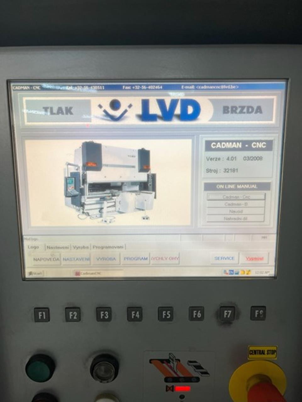 Used LVD PPEB-EQ 80/2000 I Press Brake I 2008