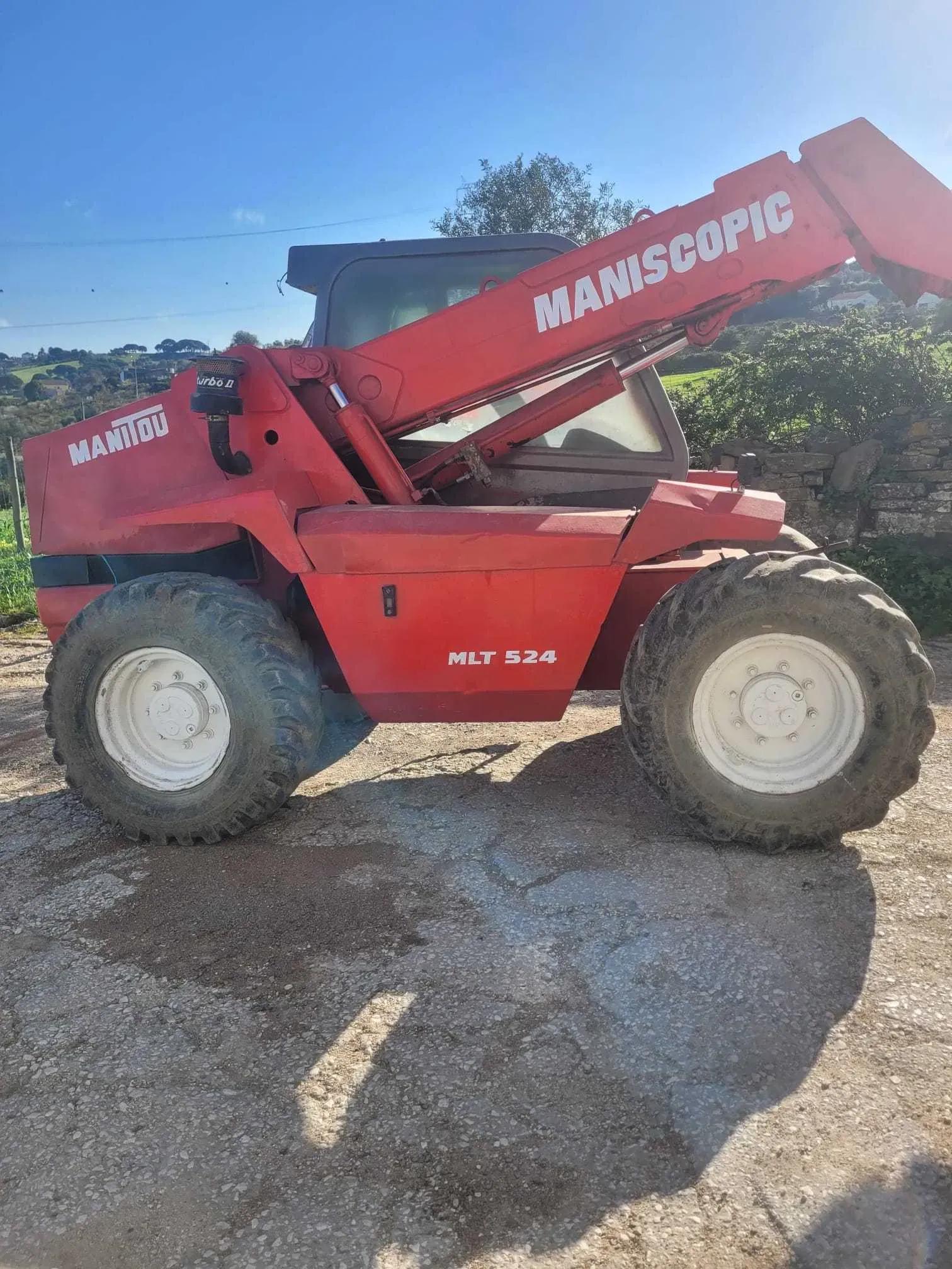 Used Manitou MLT 524 I Agricultural Telehandler I 1998