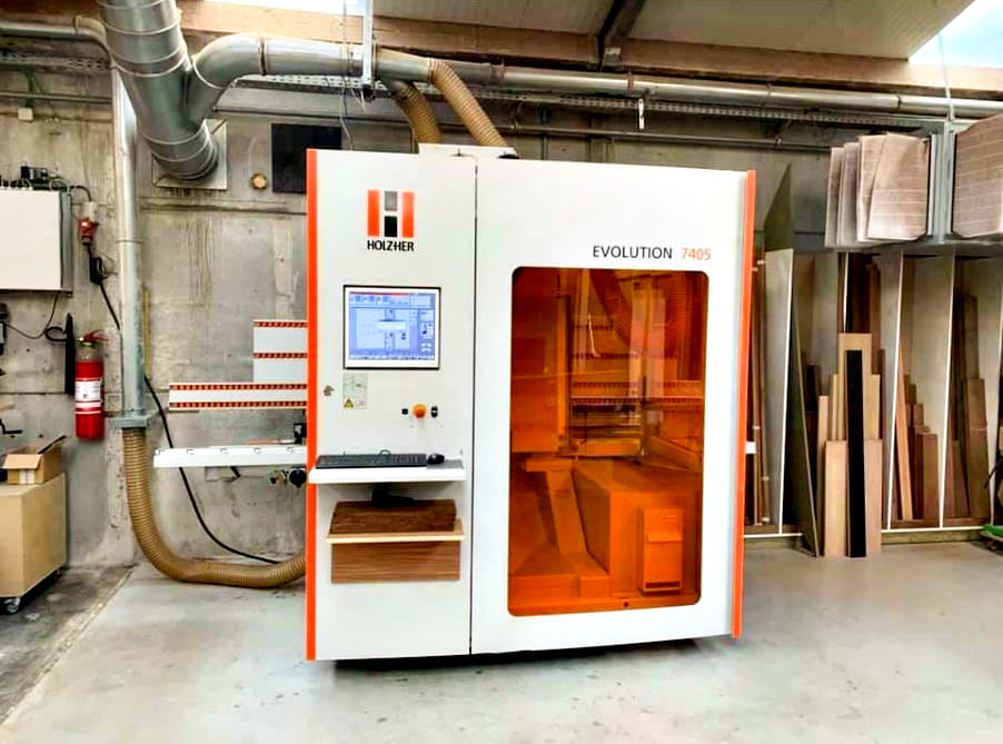 Used Holzher evolution 7405 - CNC Machining center - 2015