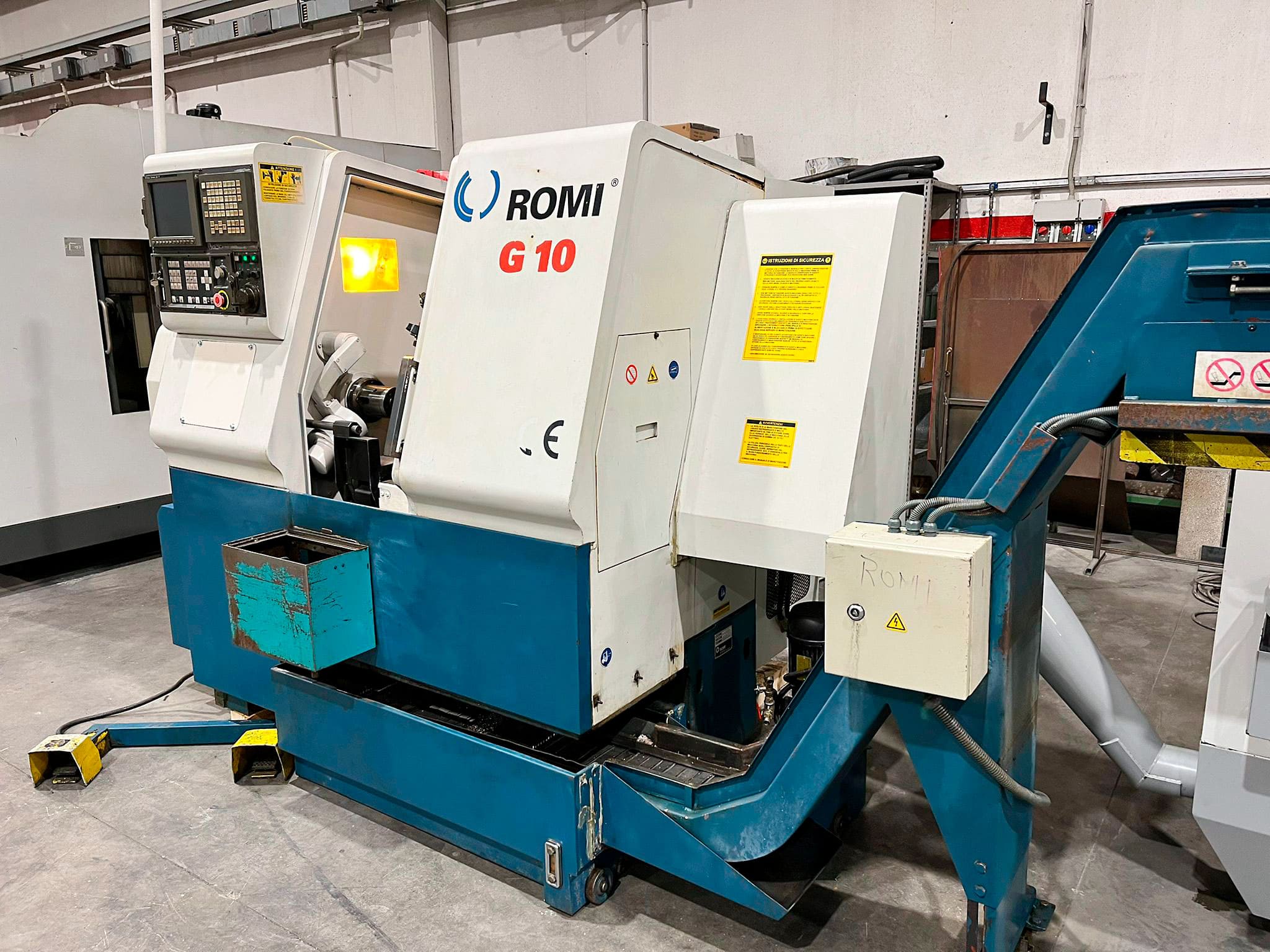 Gebruikt ROMI G10 - CNC Draaibank - 2000