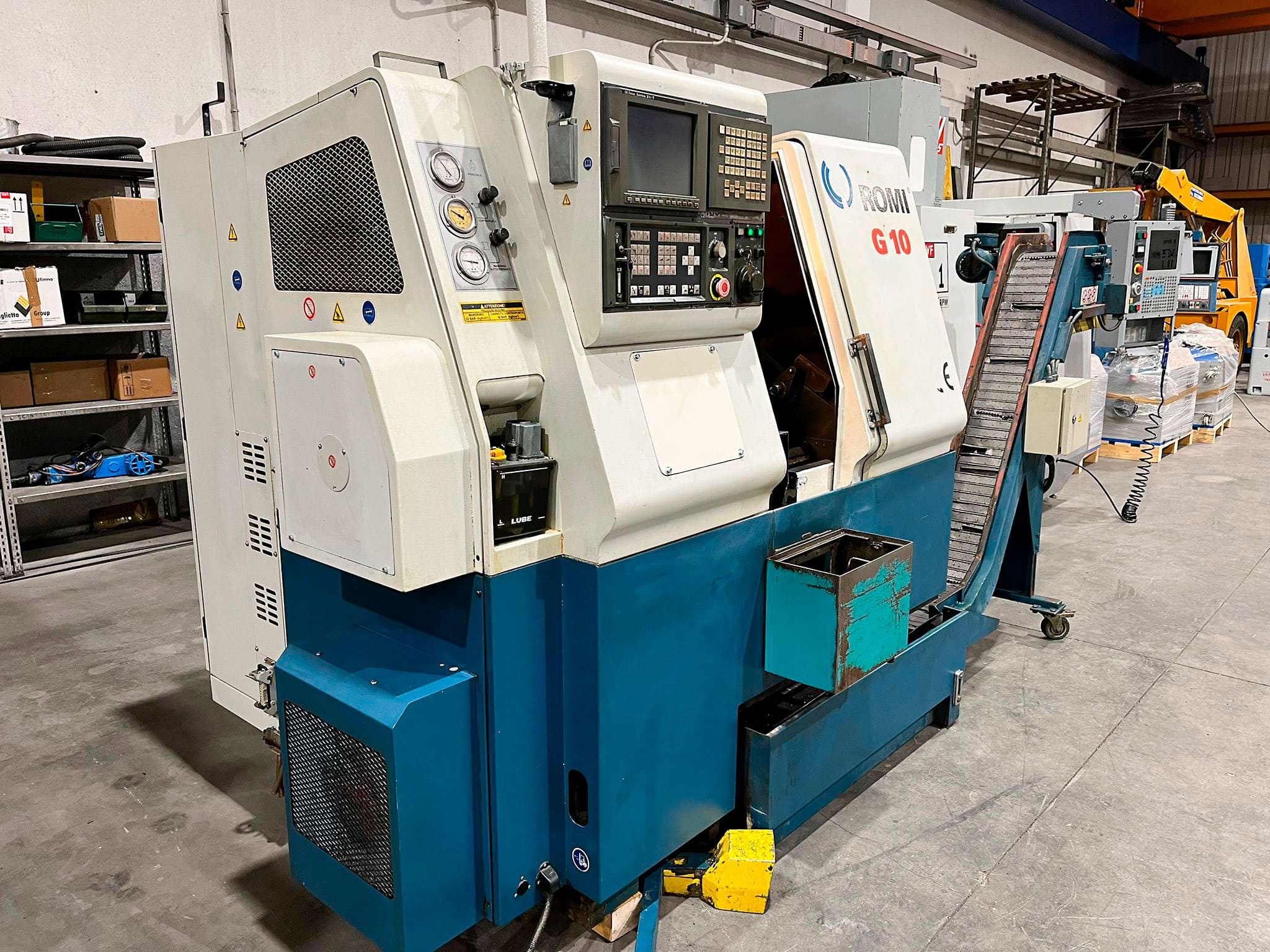 Gebruikt ROMI G10 - CNC Draaibank - 2000