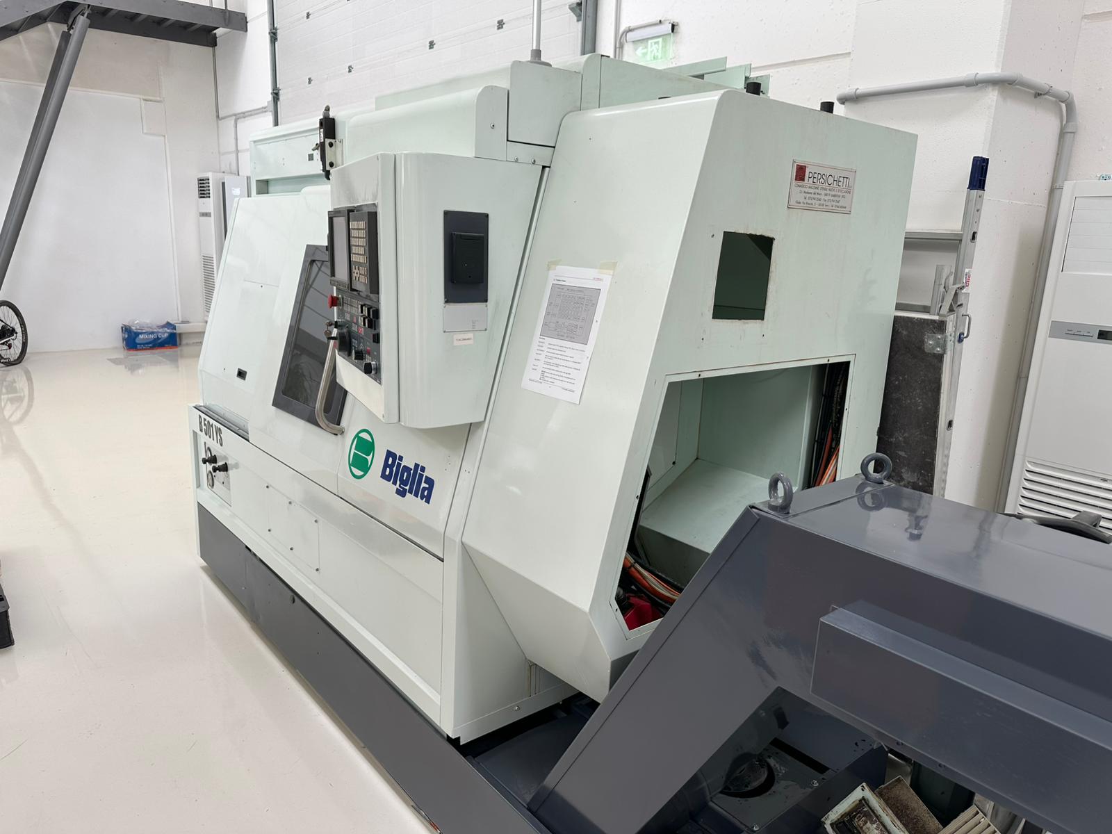 Used Biglia B 501 YS I CNC Lathe