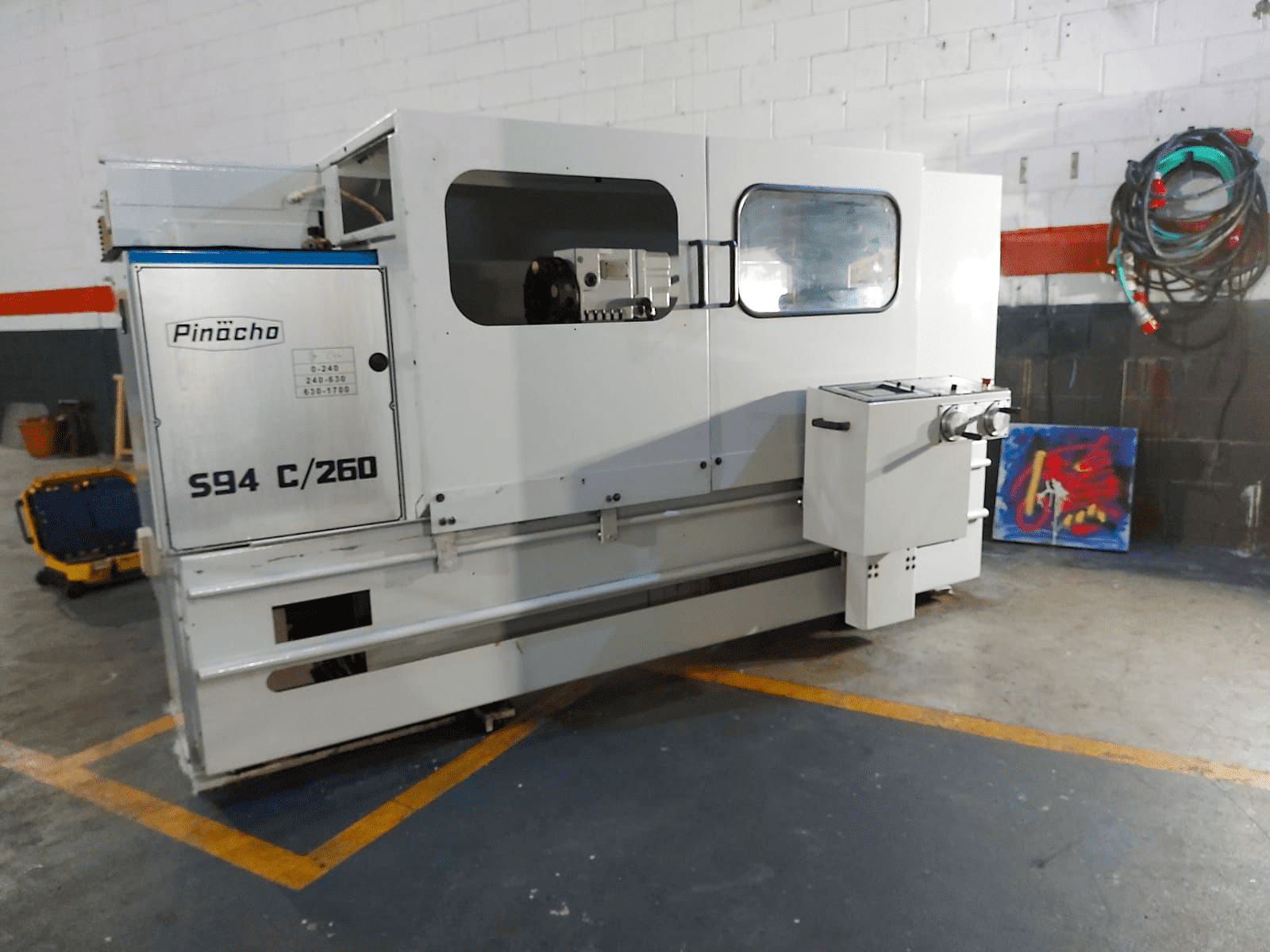 Gebruikt Pinacho S94 C/260 - CNC Draaibank - 2000