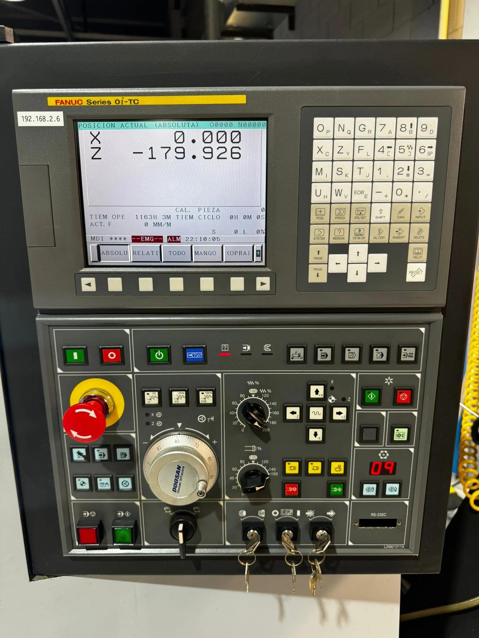 Usado Torno CNC Doosan Lynx 220 I