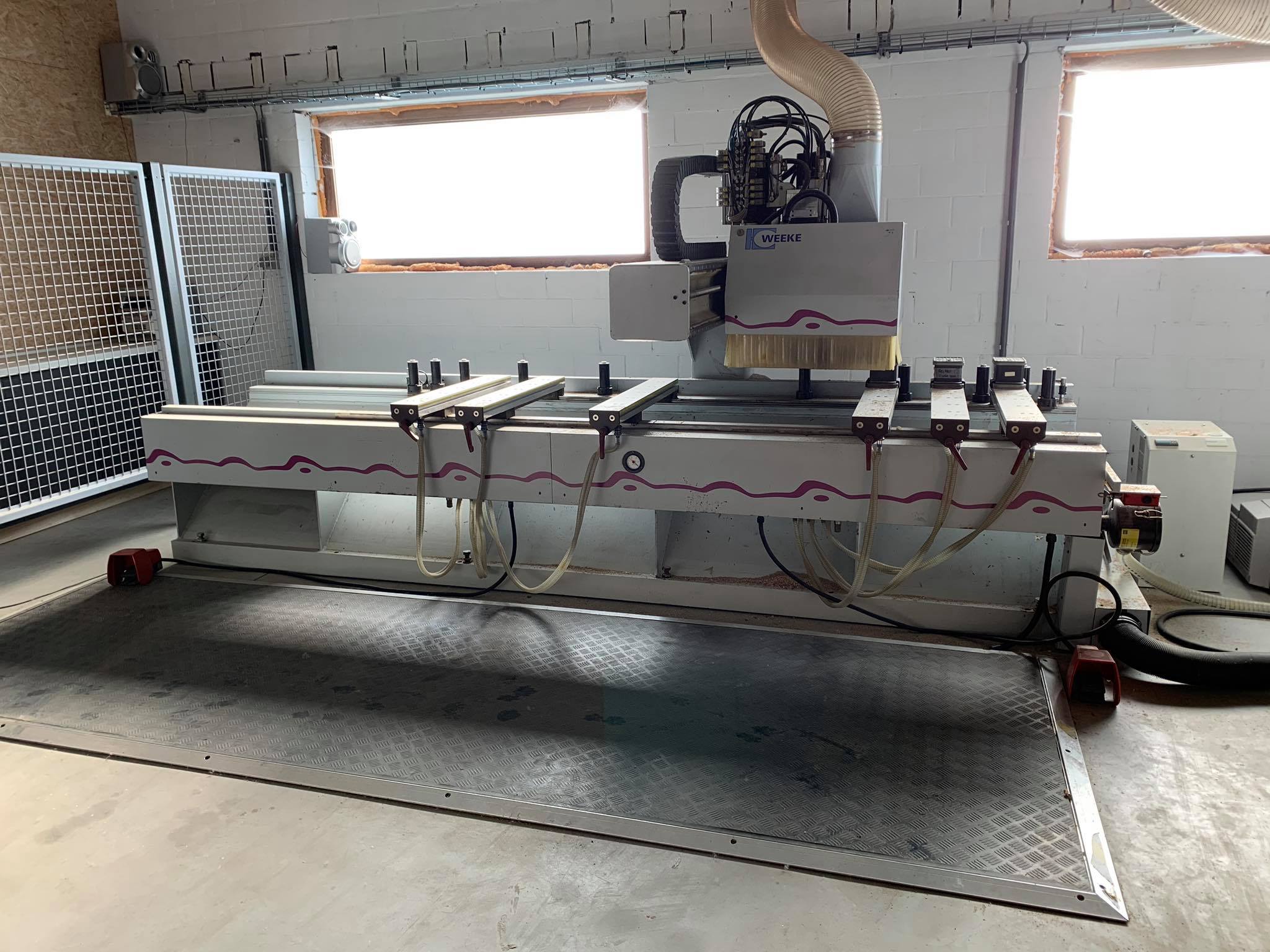 Usado WEEKE Optimat BHC 350 - Centros de mecanizado CNC - 2001