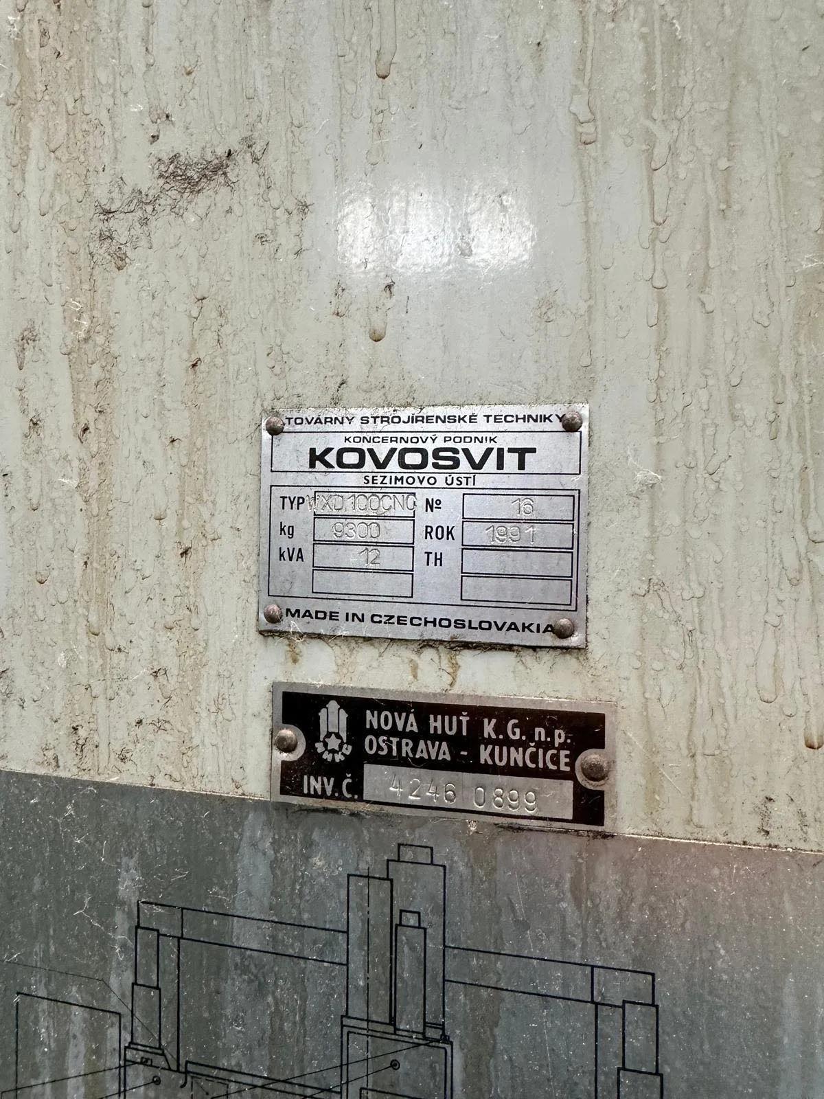 Used MAS VXD 100 CNC I CNC Boring