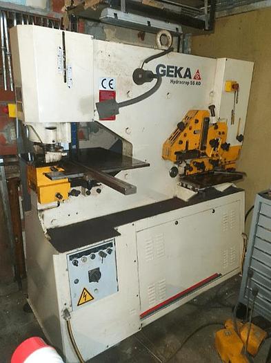 Used GEKA Hydracrop 55 AD I Punching Machine I 2012