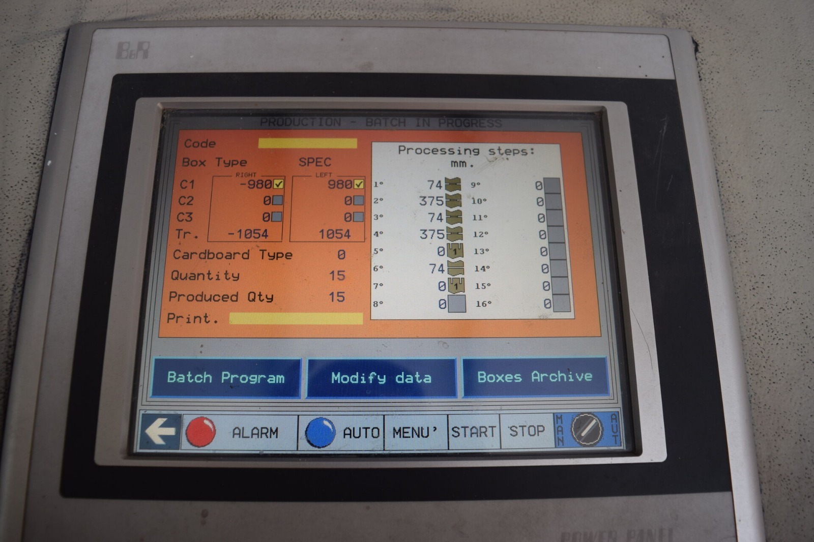 Used Panotec FLEXmode 04 2.5 1CL I Cardboard Cutting I 2007