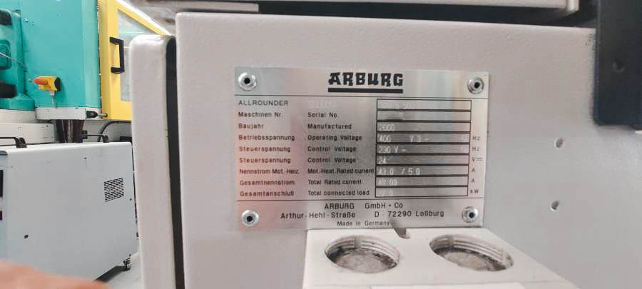 Gebruikt Arburg Allrounder 320 S 500-60  - Spuitgieten - 2000 - (Pakket 5 stuks)