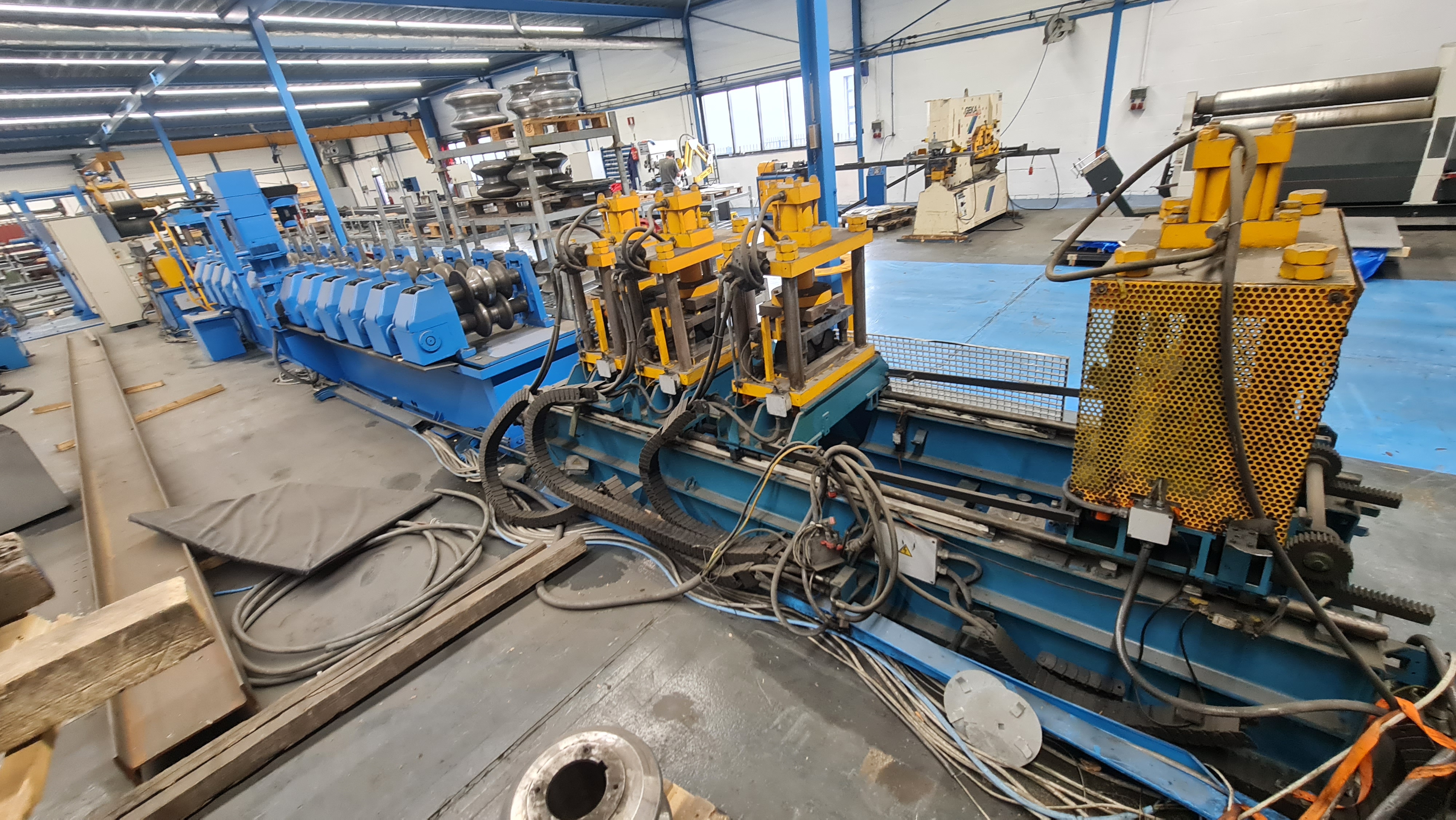 Used Tecnopromec - 1 Decoiler Line and 2 Profiling Lines