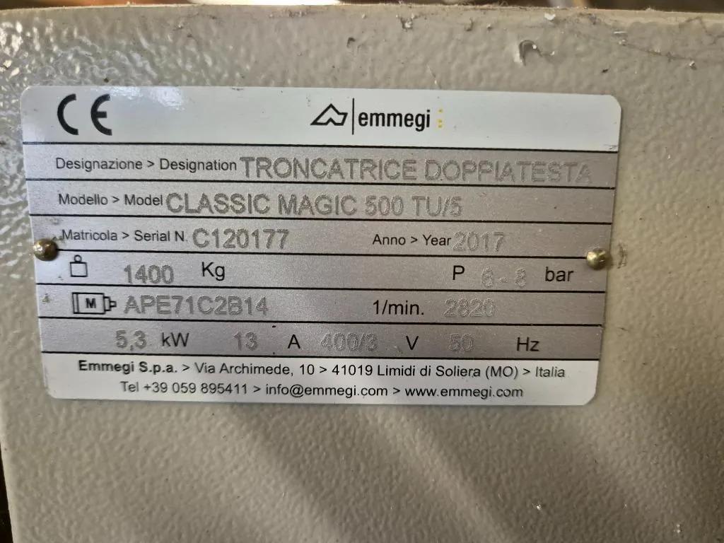 Gebruikt Emmegi Classic Magic 500 TU/5 I Dubbele Gehringszaag