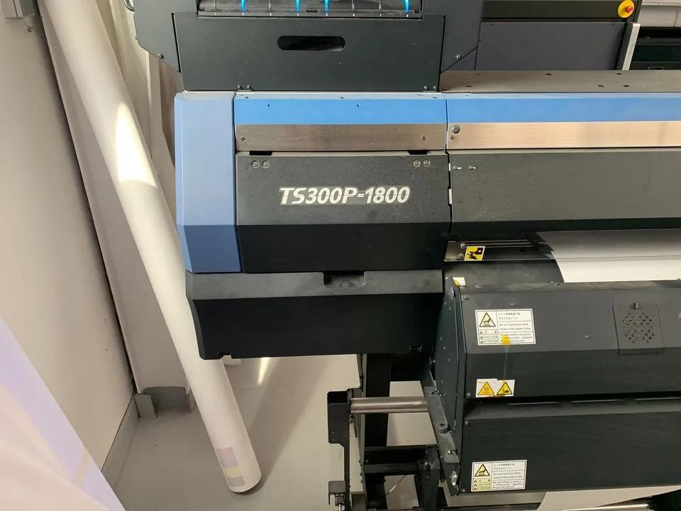 Gebruikt Mimaki TS300P-1800 I Dye Sublimatieprinter