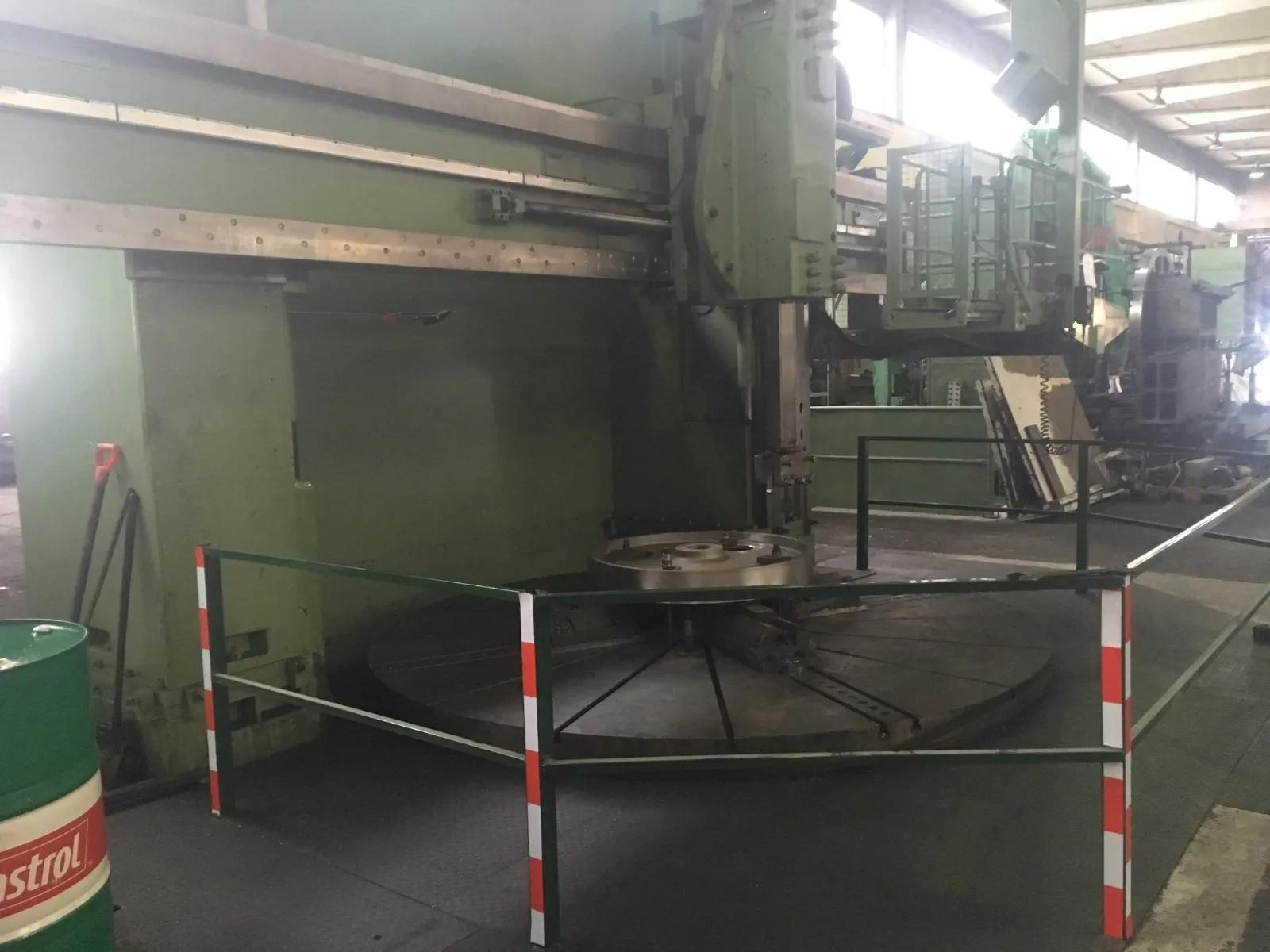 Usado Torno Vertical CNC Schiess de 4000 mm