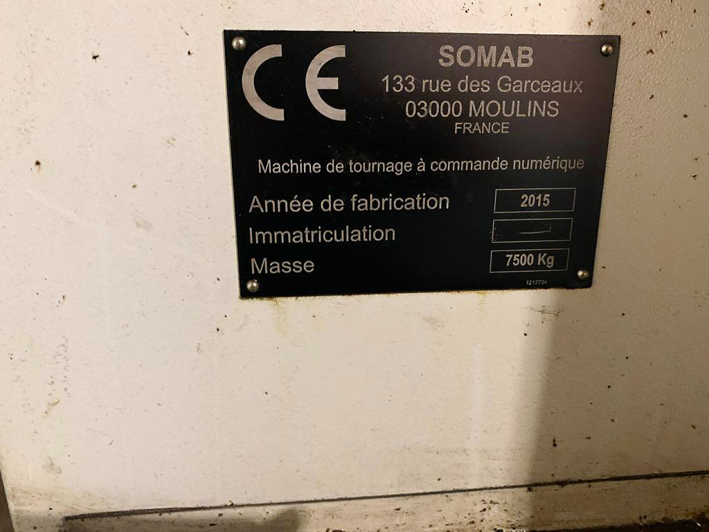 Gebruikt Somab Optimab 550 - CNC Draaibank - 2015
