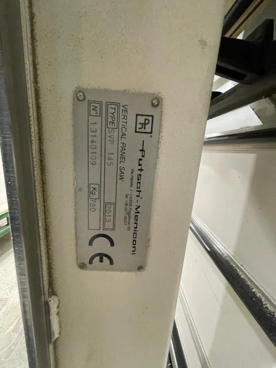 Usado Putsch Meniconi SVP 145 I Sierra de Panel Vertical