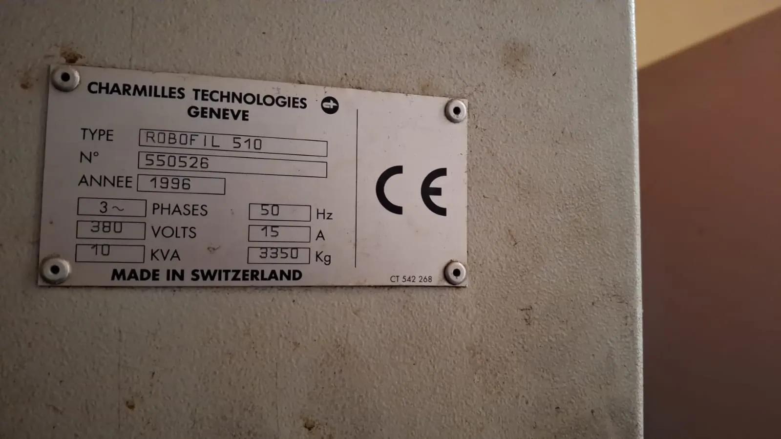 Usado Máquina EDM Charmilles Robofil 510 I
