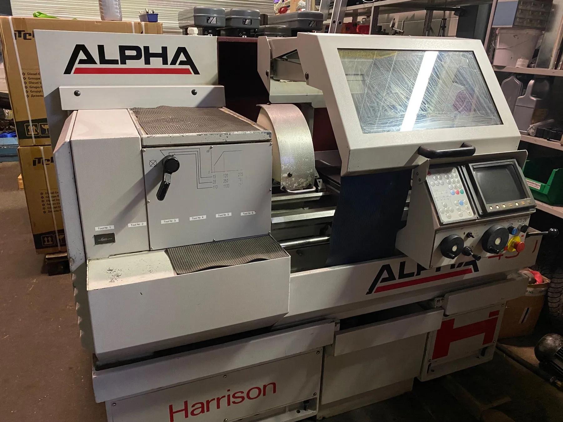 Gebruikt Harrison Alpha 400 I CNC Draaibank