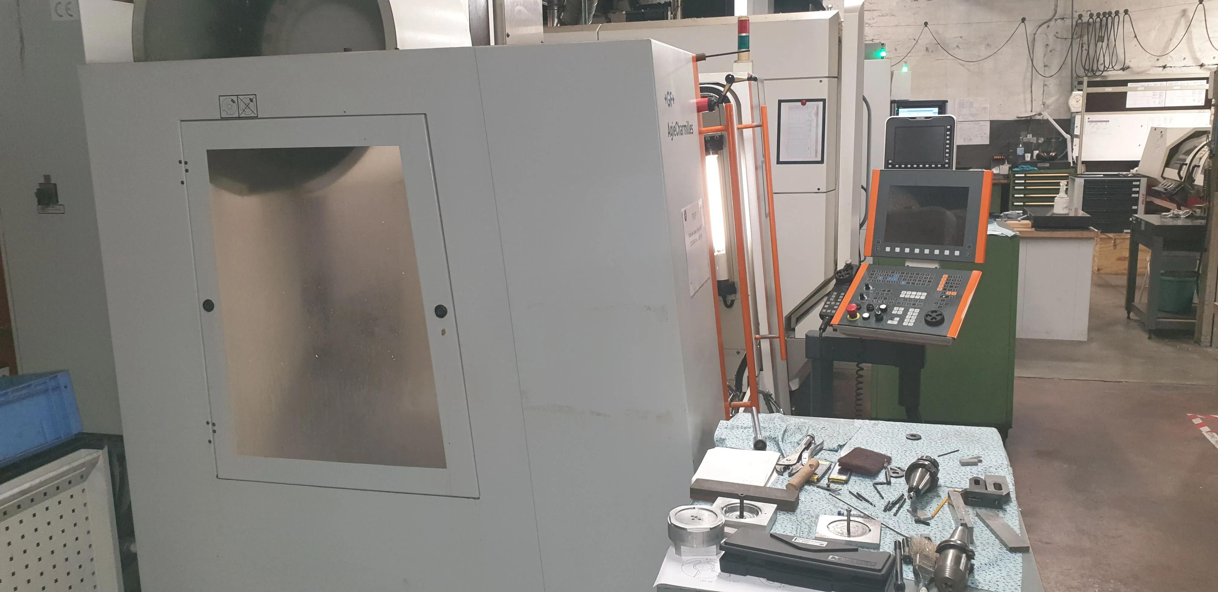 Used Agie Charmilles Mikron VCE 600 Pro I Vertical Machining Center I 2002