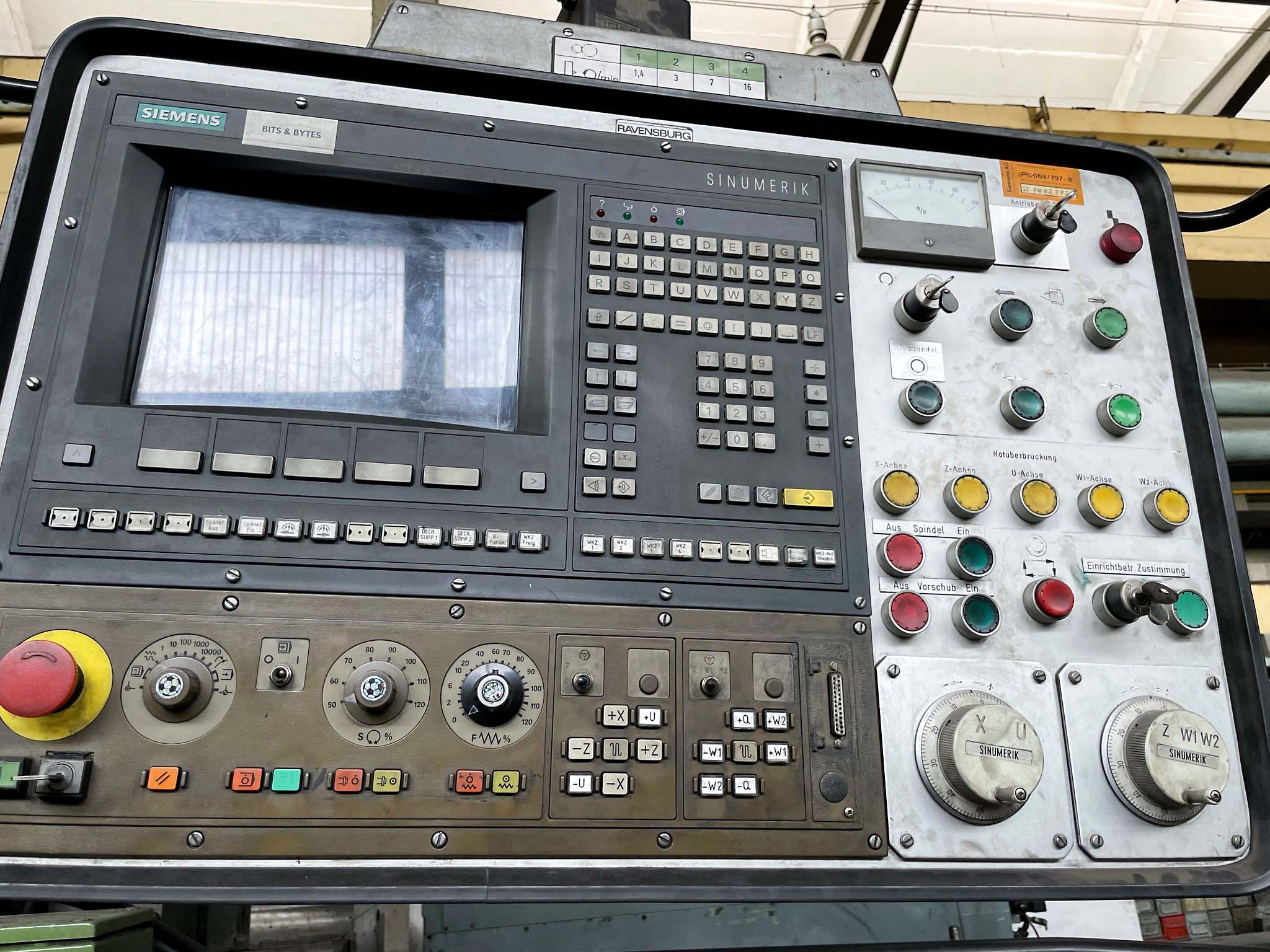 Gebruikt Ravensburg KL 3-800 CNC I Zware CNC Draaibank I 1988
