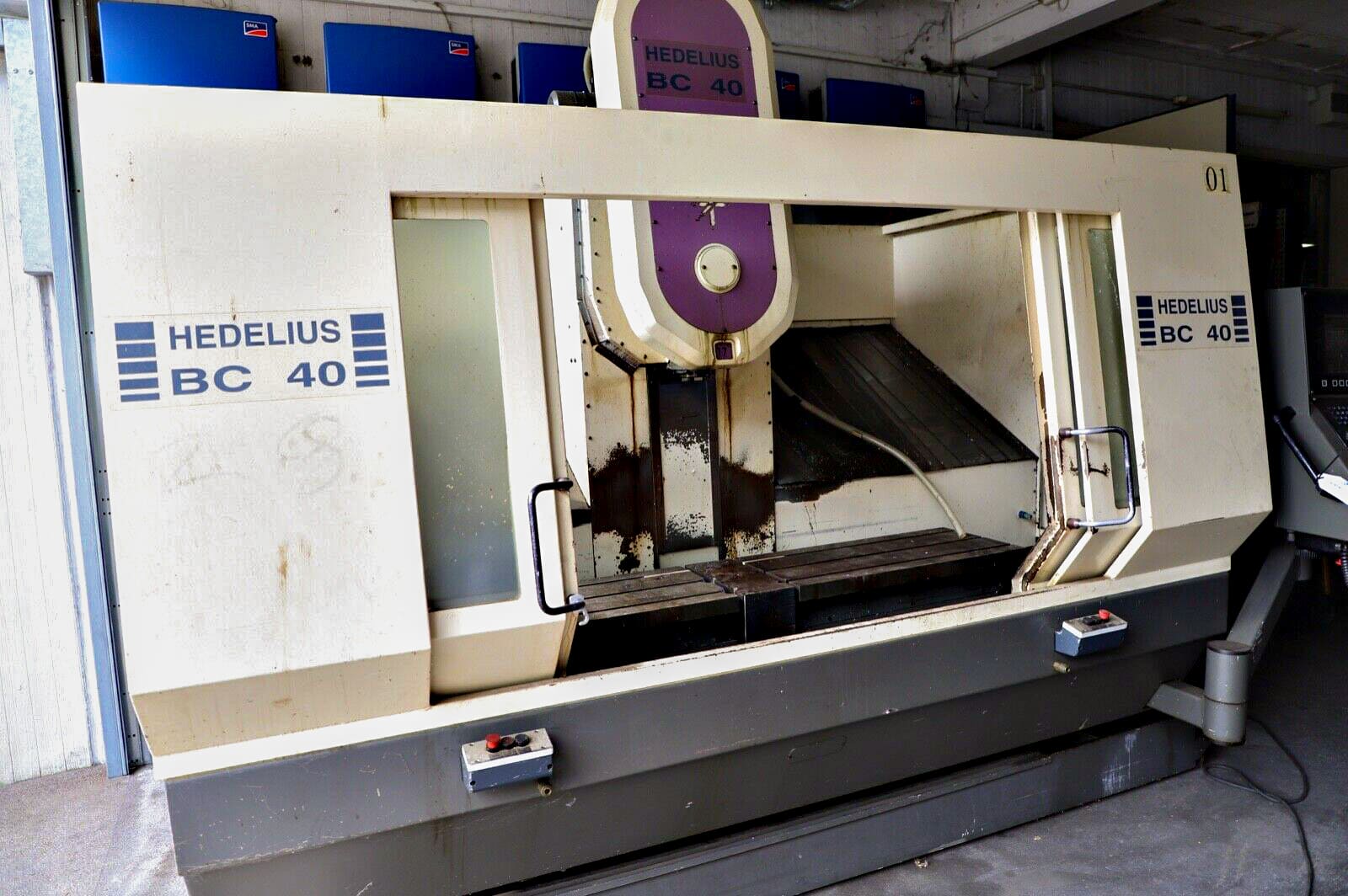 Gebruikt Hedelius BC 40 D - CNC Verticaal bewerkingscentrum - 1995