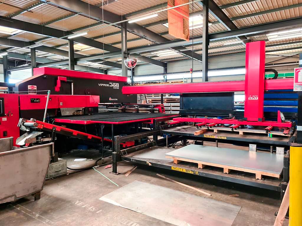 Gebruikt Amada vipros 368 king - Ponsmachine - 2001