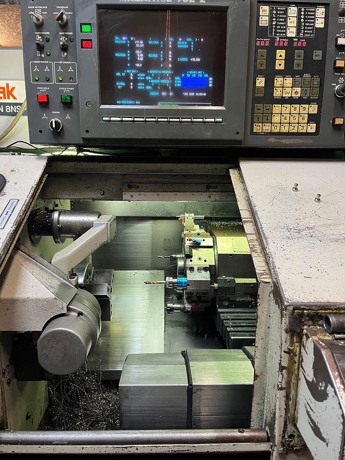 Mazak Quick Turn 8NSP I CNC Lathe I 1998