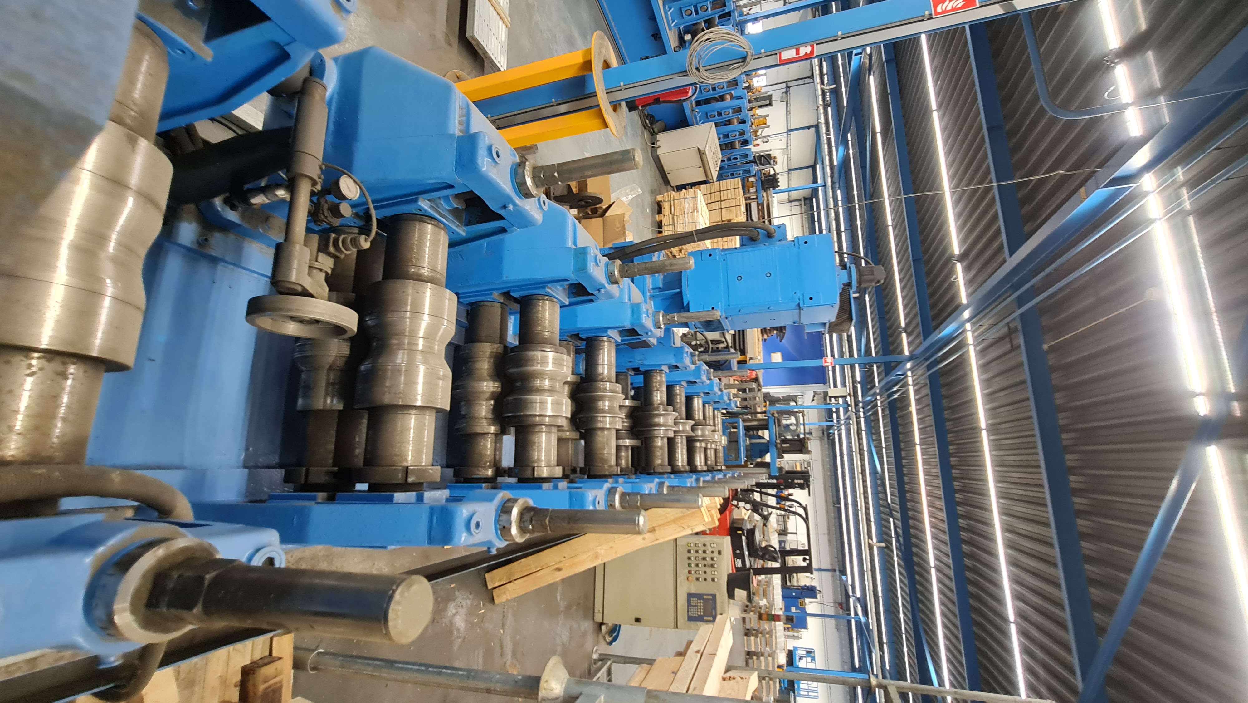 Gebruikt Tecnopromec Alfa C Media I Decoiler Line I 2003