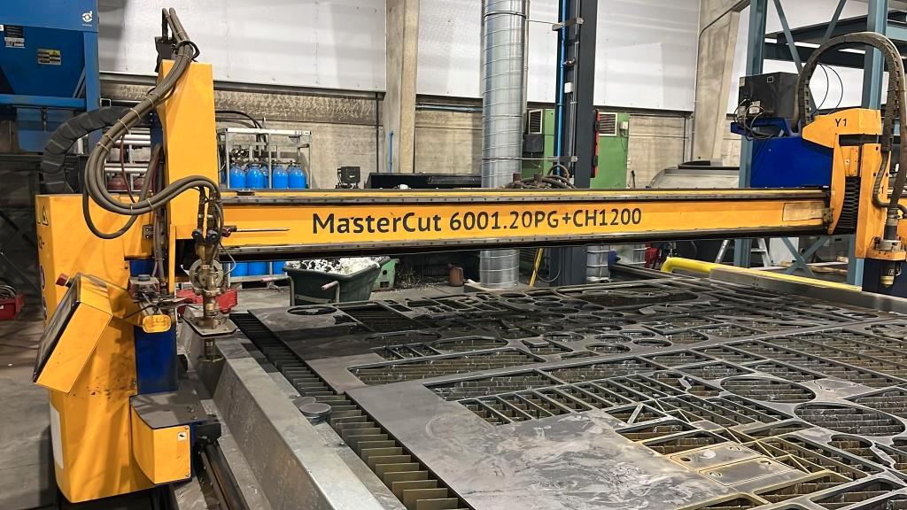 Used Microstep MasterCut 6001.20PG+CH1200 I Plasma Cutting I 2013