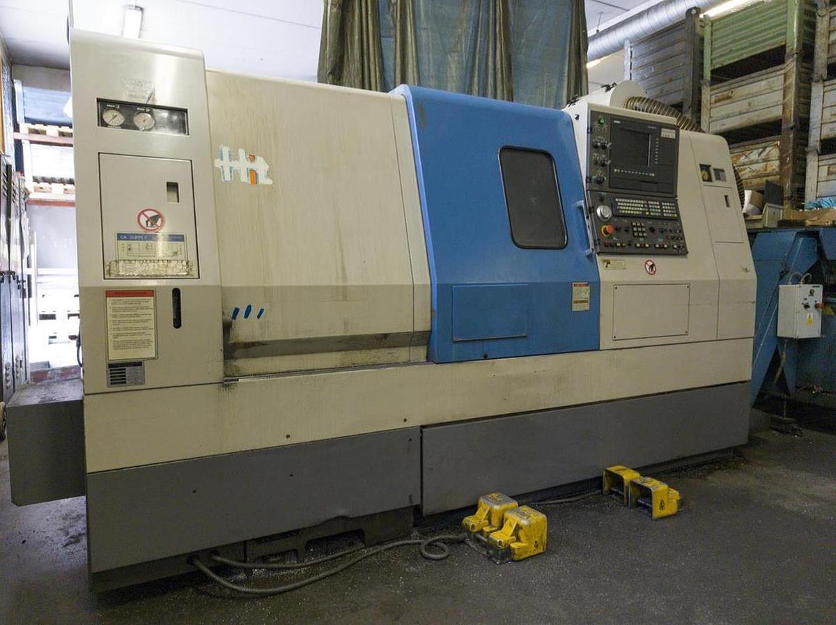 Used Hyundai HIT-250 MS I CNC Lathe I 2004