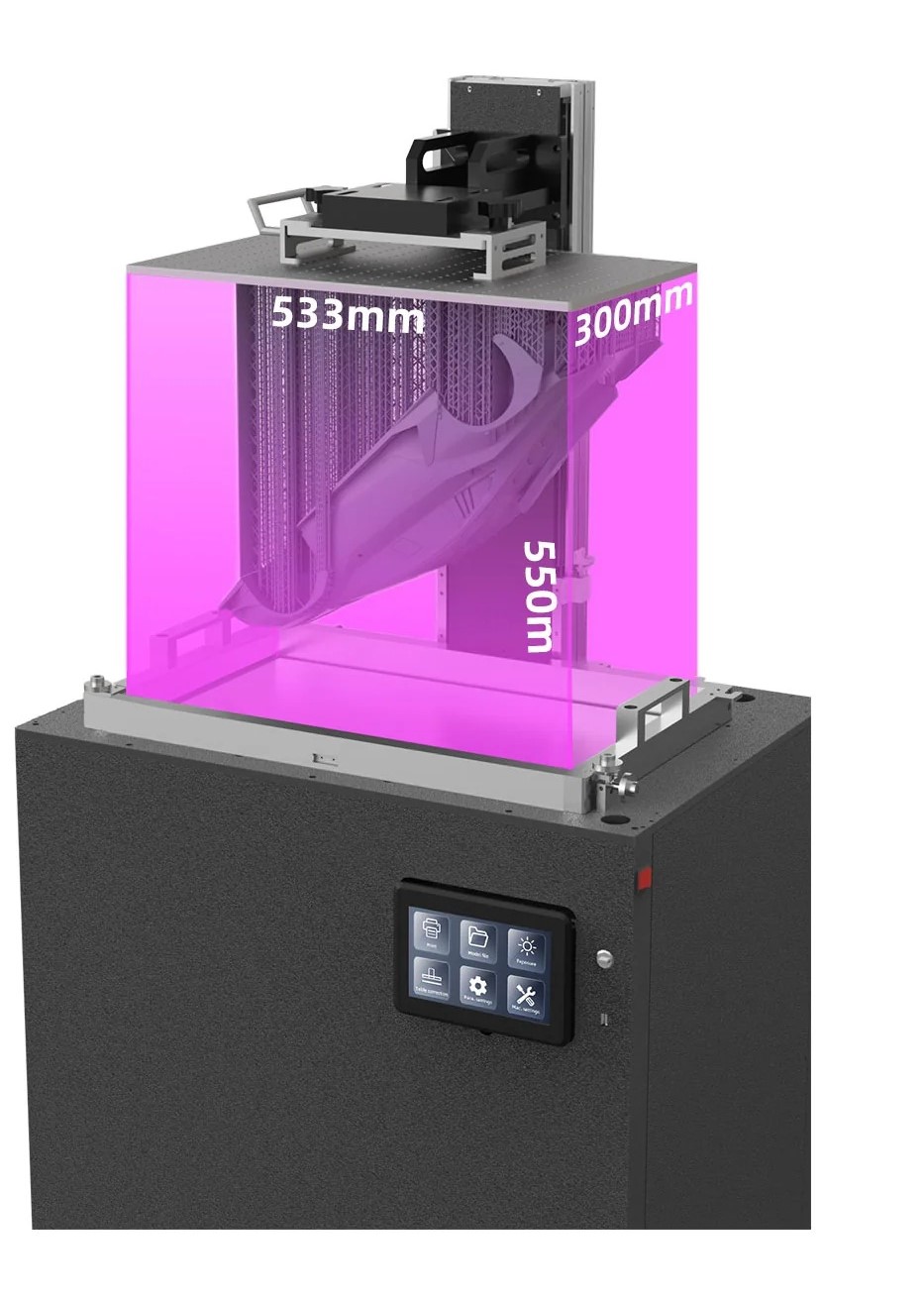 EMAKE3D MegaLabs 1 I Extra Large DLP 3D Printer